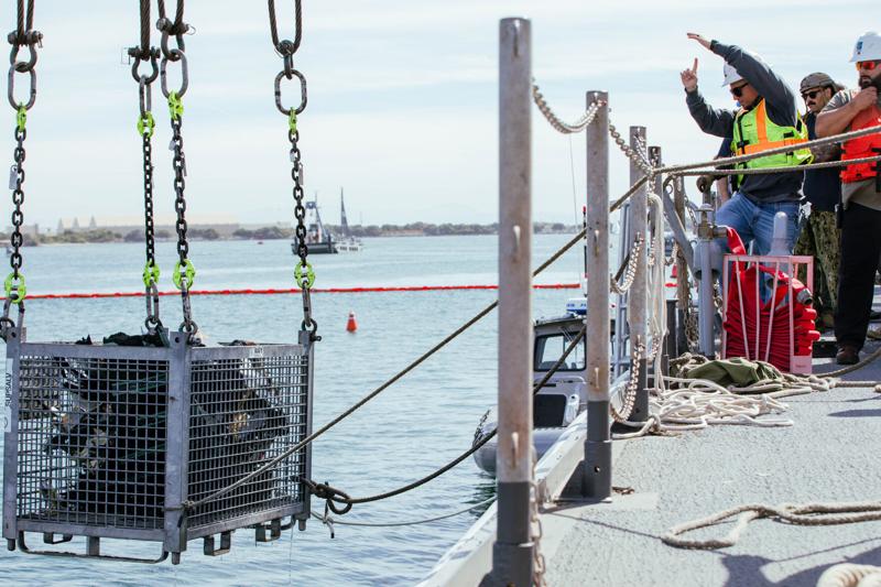 More than 25,000 lbs. of wreckage recovered from fighter jet crash in San Diego Bay