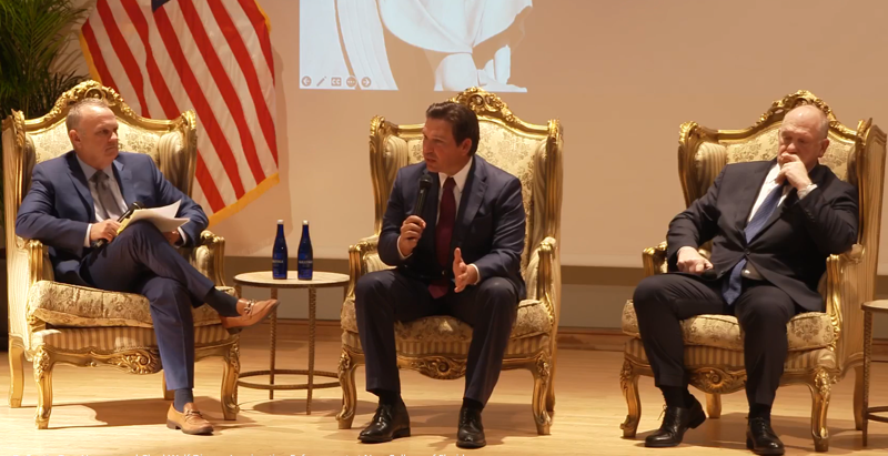 WATCH: Gov. DeSantis  criticizes birthright citizenship as enticement