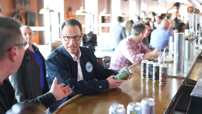 Shapiro hears craft brewers’ concerns about Trump tariffs