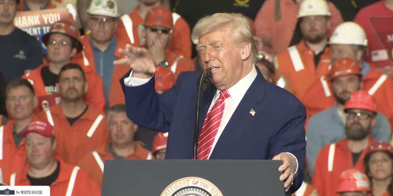 Trump announces 50% tariff on imported steel