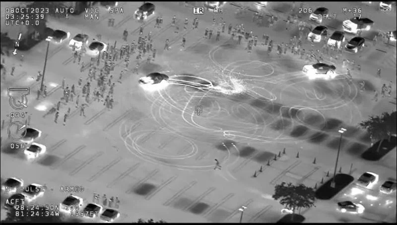 Violent street takeovers  return to CA as protests die down