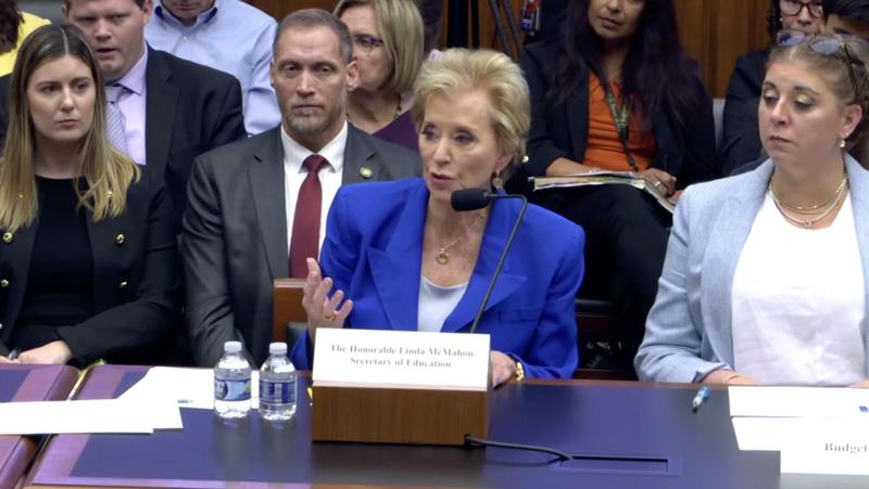 Education Secretary questioned over new department initiatives in proposed budget