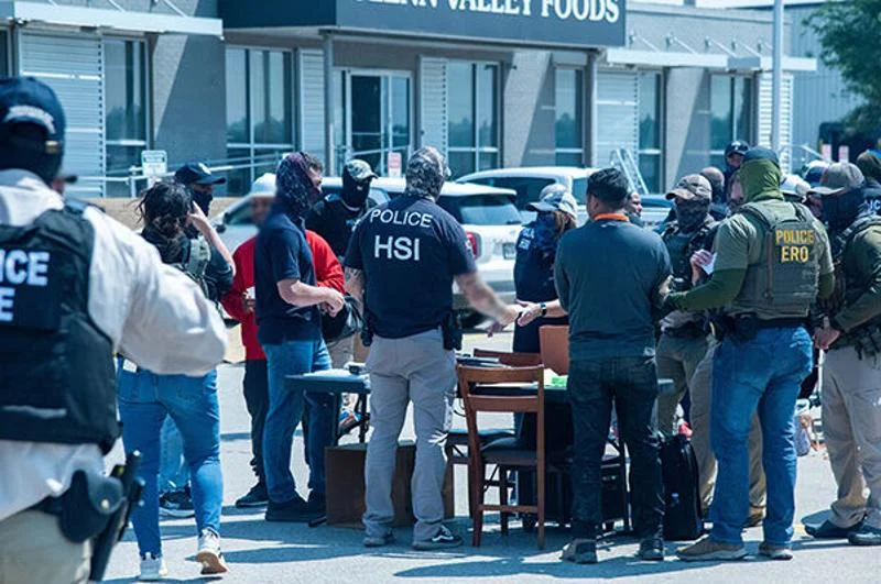 Latest assaults on ICE agents: Nebraska Glenn Valley Foods