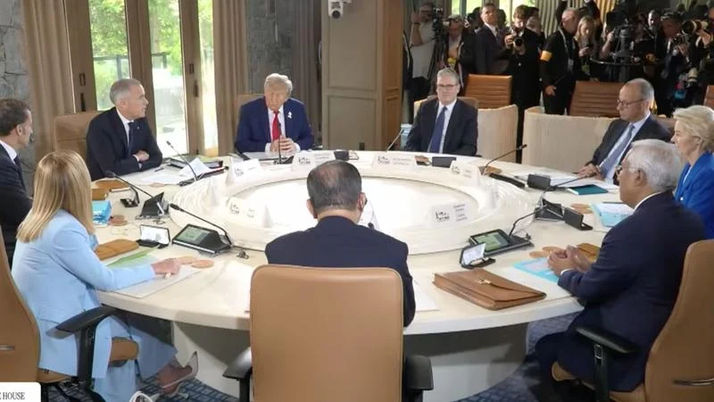 Day 1 of G7 summit off to seemingly smooth start