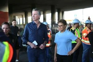 LA mayor talks about National Guard and former fire chief