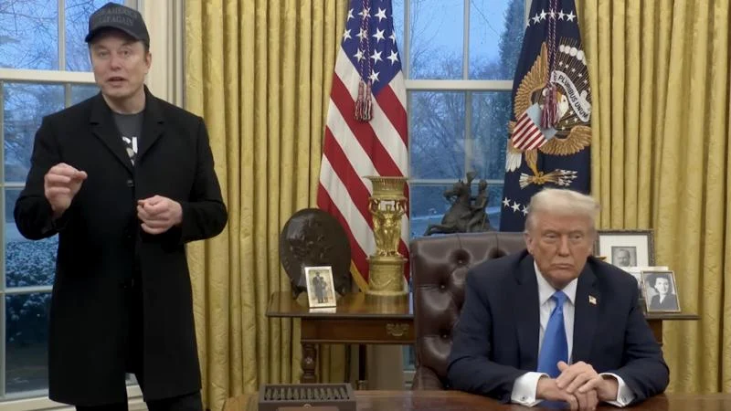 Trump says hell take a look at deporting Musk as feud escalates