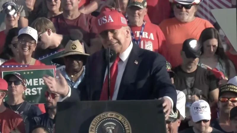 Trump rallies Iowa State Fair for kickoff of America 250