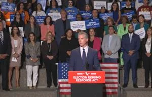 WATCH: CA Dems announce congressional redistricting effort