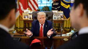 Trump says appeals court ruling rejecting tariffs ‘highly partisan’